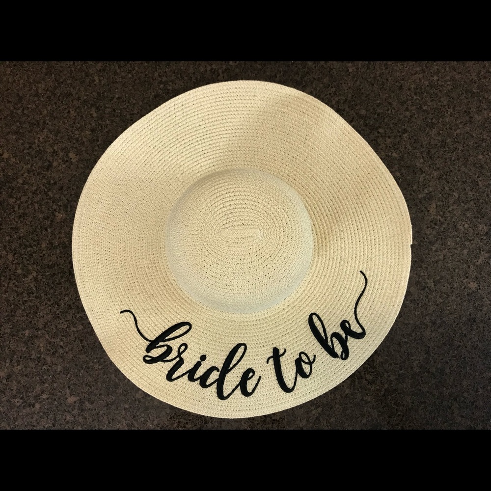 BRIDE-to-BE Straw Sun hat